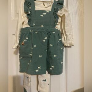 Wonder Nation Horse Dress & Tights